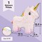 Unicorn Pinata for Girls Birthday Party - Unicorn, Princess or Rainbow Theme Birthday Party Supplies (Pink, Small, 13x15.5x5 in)